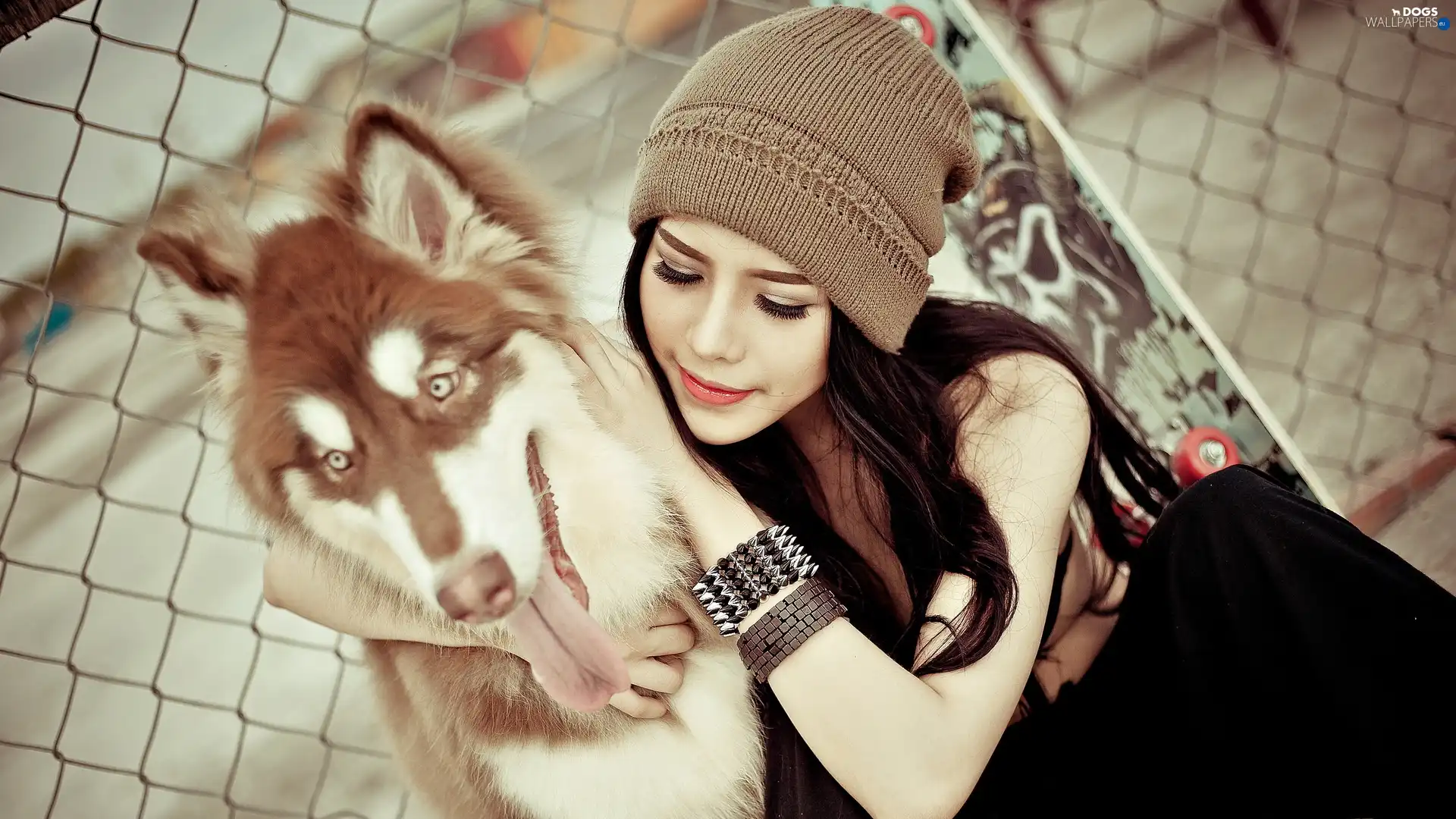 friend, jewellery, girl, Husky, make-up