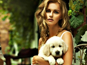 Women, doggy, Blond